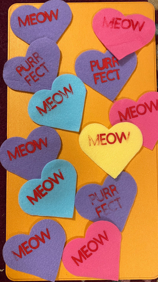 Catnip Candy Hearts