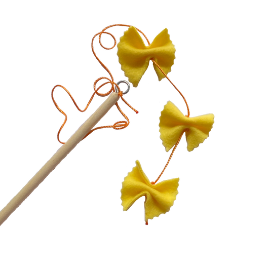 Farfalle Cat Wand Toy
